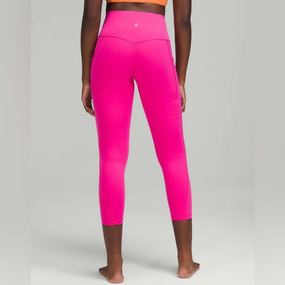 Lululemon Align High-Rise Legging with Pockets 25" Sonic Pink NEW - Picture 2 of 8